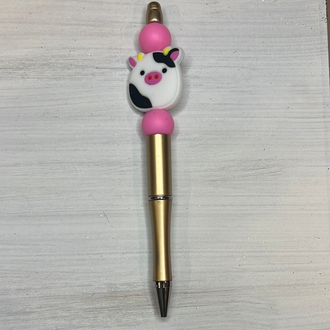 Silicone Beaded Pens Beaded Pen Mama Beaded Pen Pen Pink Mama